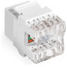 Модуль-вставка Keystone Jack RJ-45 EXEGATE KJ-8P8C-U-C6A-180SH-Dual EX297264RUS